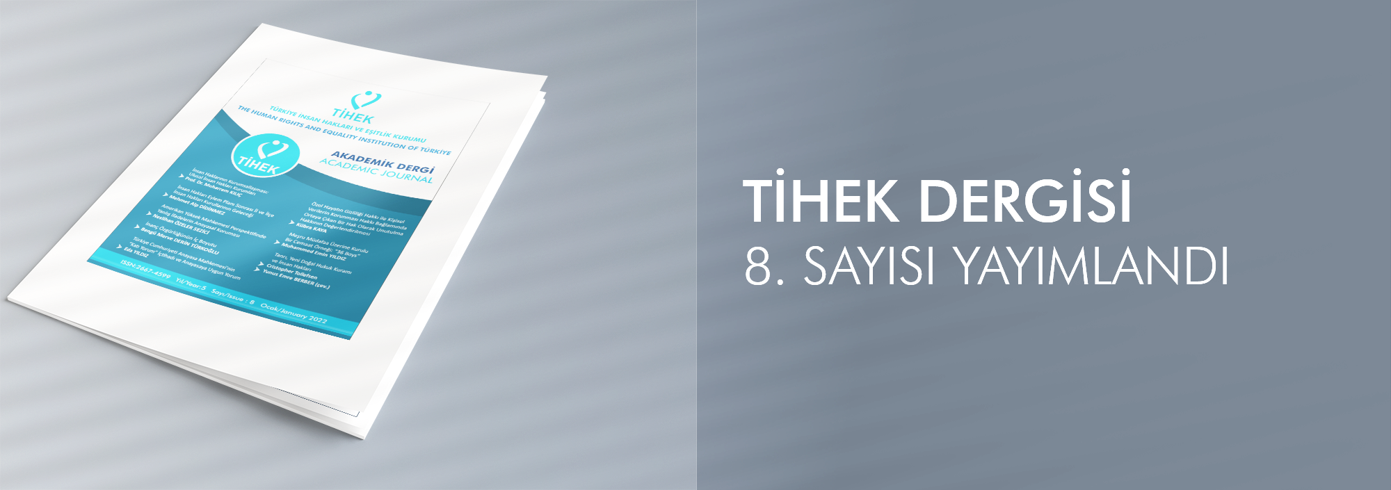 Akademik Dergi 8. Sayısı Yayımlandı