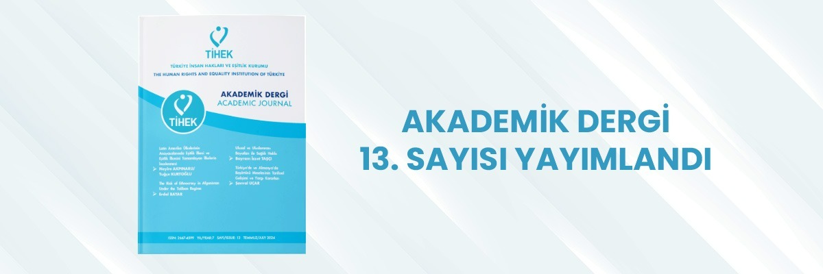 Akademik Dergi 13. Sayısı Yayımlandı